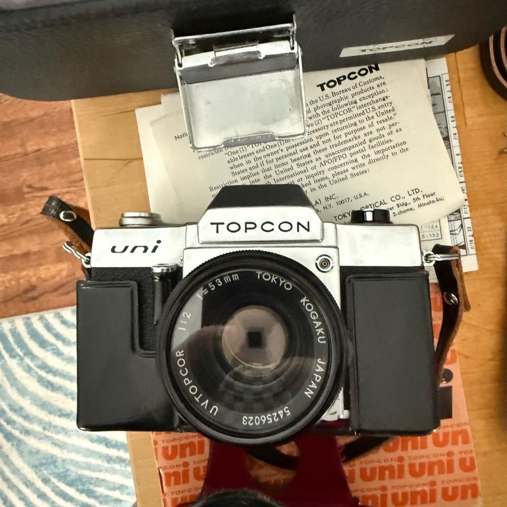 Vintage TopCon Camera